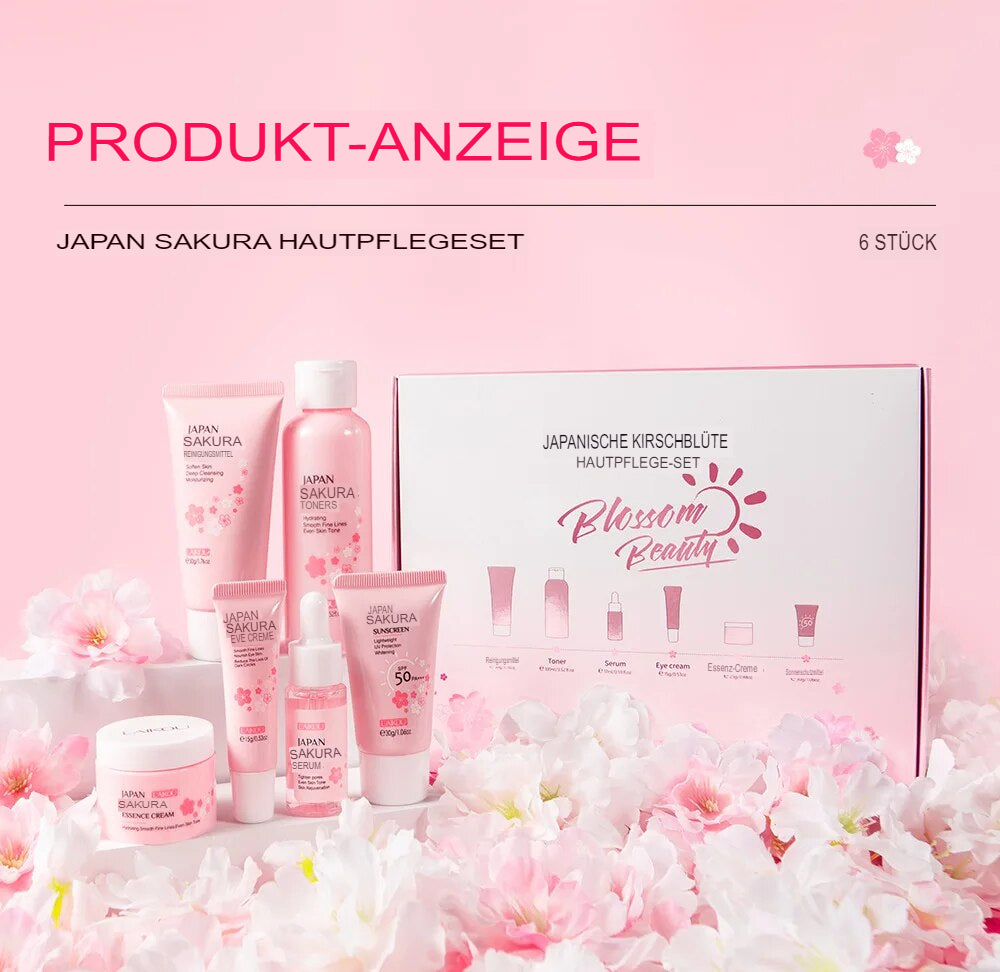Laikou Japan Sakura Hautpflege-Set