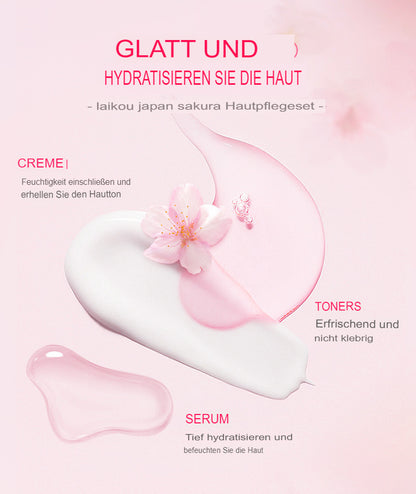 Laikou Japan Sakura Hautpflege-Set
