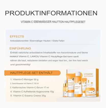 Laikou Vitamin C Hautpflege-Set