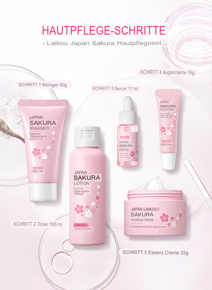 Laikou Japan Sakura Hautpflege-Set